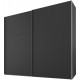 Armoire coulissantes «SWIFT» Express Solutions 250/216/68cm anthracite